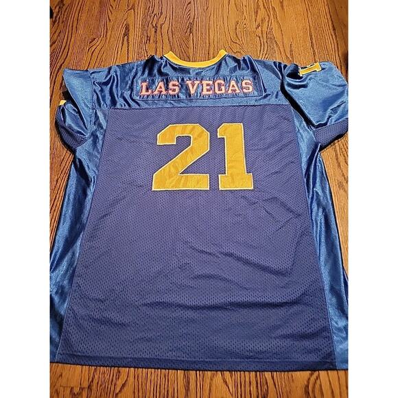 Las Vegas Twenty One Jersey Mens 2XL Red & Black 21 Short Sleeve Embroidered - Picture 9 of 12